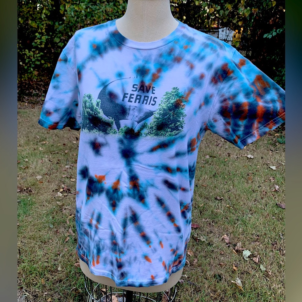 Hand Dyed Save Ferris / Ferris Bueller’s Day Off Tee